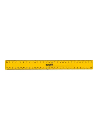 pravítko, 30 cm, mix barev