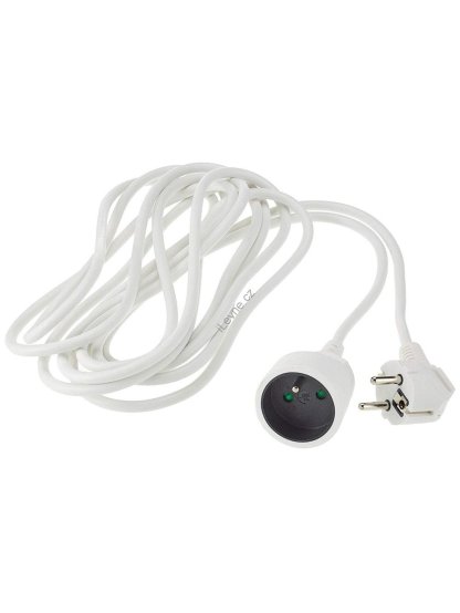 Prodlužovací přívod 230V, 2m, zásuvka-zástrčka