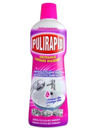 Pulirapid Aceto, tekutý čistič na vodní kámen a rez, 0.75 l