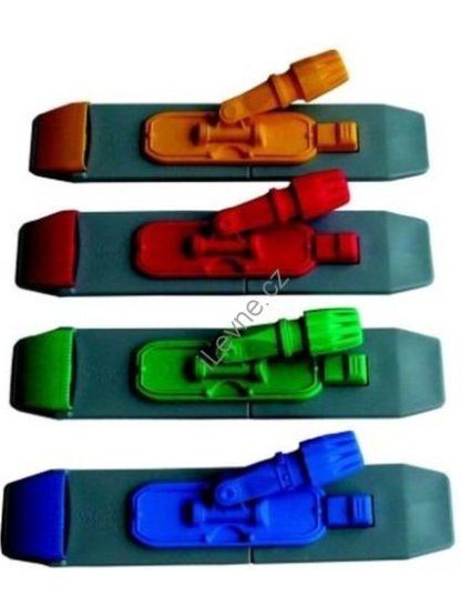 Rám mopu AUTOMATIC 42x9 cm, s univerzálním kloubem, modrý