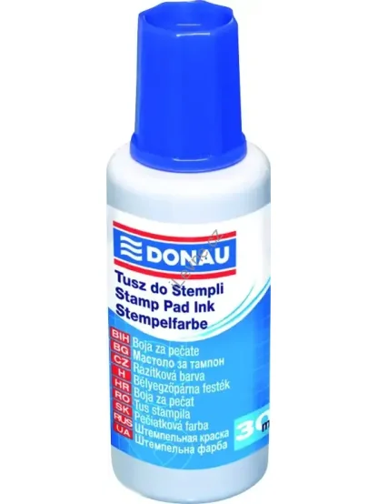 razítková barva 30 ml, modrá