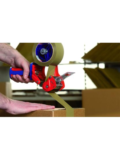 ruční odvíječ balicí pásky Comfort, průmyslový, pro role do 66m x 50mm