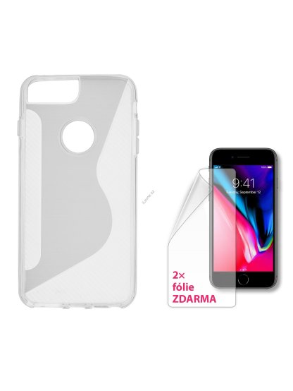S-COVER pro Apple iPhone 8 Plus, čiré