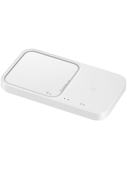 Samsung bezdrátová nabíječka duální 15W, bez kabelu EP-P5400BWEGEU bílá