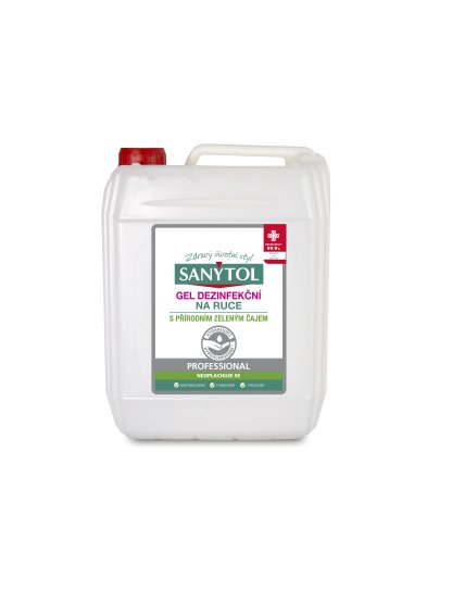 Sanytol Professional - dezinfekční gel na ruce, kanystr, 5 l