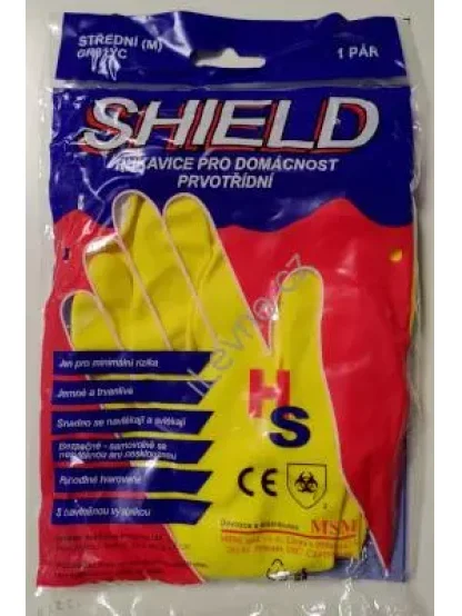 SHIELD rukavice latexové vel.M
