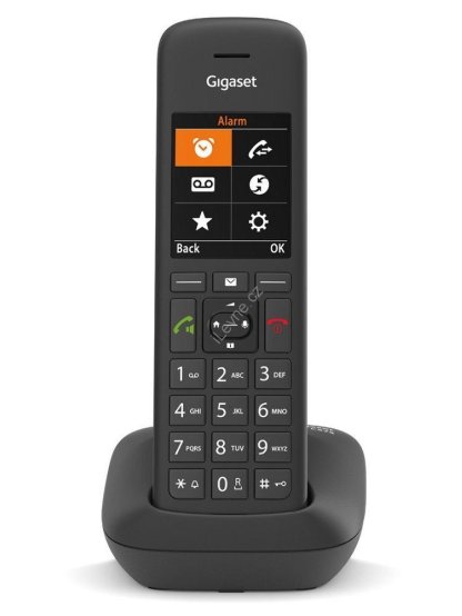 SIEMENS GIGASET C575 - DECT/GAP bezdrátový telefon, barva černá