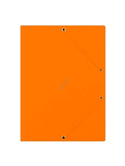 spisové desky s gumičkou, A4, prešpán 390 g/m², oranžové