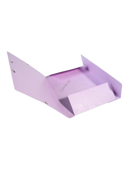 spisové desky s gumičkou Pastel, A4 maxi, prešpán, 400 g/m2, fialové