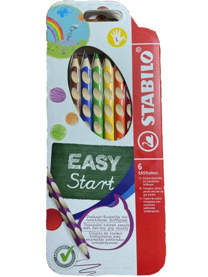 Stabilo pastelky EASYstart, pro leváky