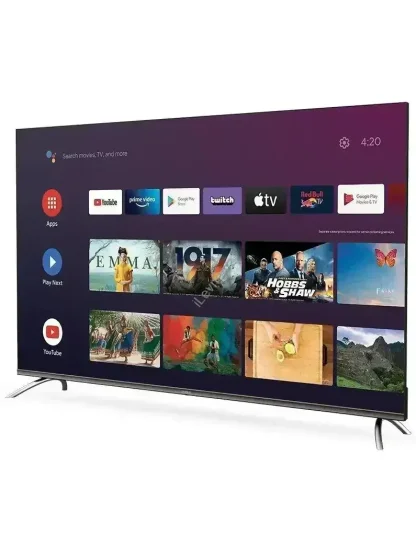 STRONG SMART LED TV 55"/ SRT55UD7553/ UHD/ 3840x2160/ DVB-T2/C/S2/ H.265/HEVC/ 3x HDMI/ 2xUSB/ Wi-Fi/ LAN/ G/ ANDROID 11