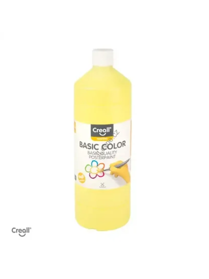 temperová barva, 1000 ml, sv. žlutá