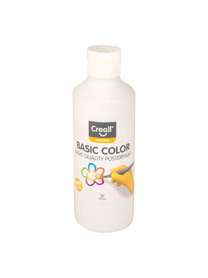temperová barva, 250 ml, bílá