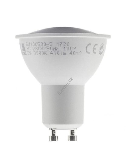 TESLA LED žárovka/ GU10/ 5W/ 230V/ 410lm/ 3000K/ teplá bílá