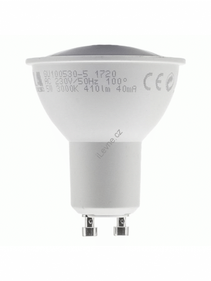 TESLA LED žárovka spot/ GU10/ 5W/ 230V/ 400lm/ 3000K/ teplá bílá/ stmívatelná