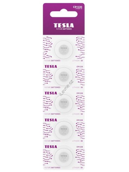 TESLA lithiová baterie CR1220, blister
