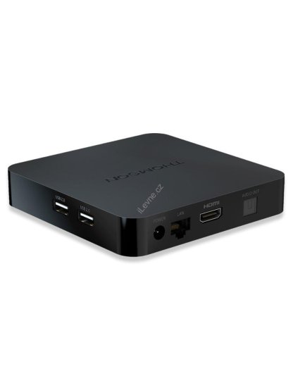 THOMSON android box 240G/ 4K Ultra HD/ H.265/HEVC/ HDR10/ NETFLIX/ HBO/ Disney+/ HDMI/ USB/ LAN/ Wi-Fi/ BT/ Android TV12