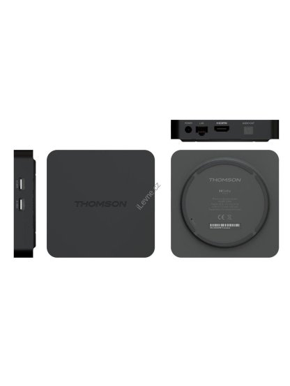 THOMSON android box 240G/ 4K Ultra HD/ H.265/HEVC/ HDR10/ NETFLIX/ HBO/ Disney+/ HDMI/ USB/ LAN/ Wi-Fi/ BT/ Android TV12