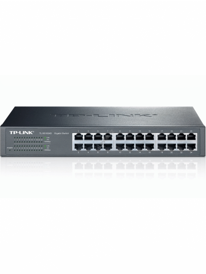 TP-Link TL-SG1024D / switch 24x 10/100/1000Mbps/ desktop/ 13 " kov