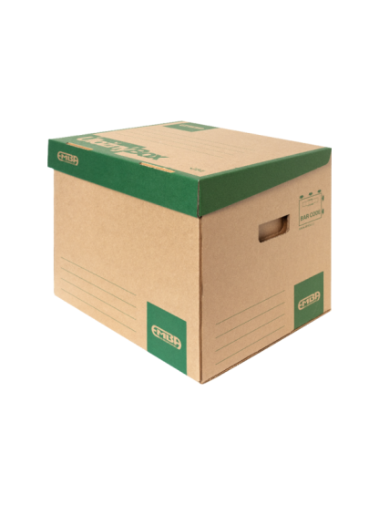 Úložný box UB2 zelený tisk