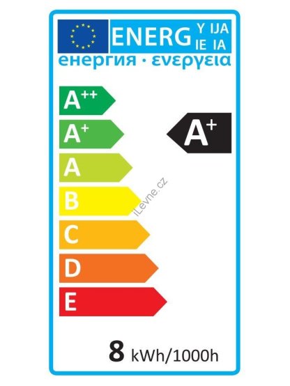 UMAX chytrá LED žárovka U-Smart Wifi Bulb/ Wi-Fi/ E27/ 8W/ 110-250V/ čeština/ RGB/ stmívatelná