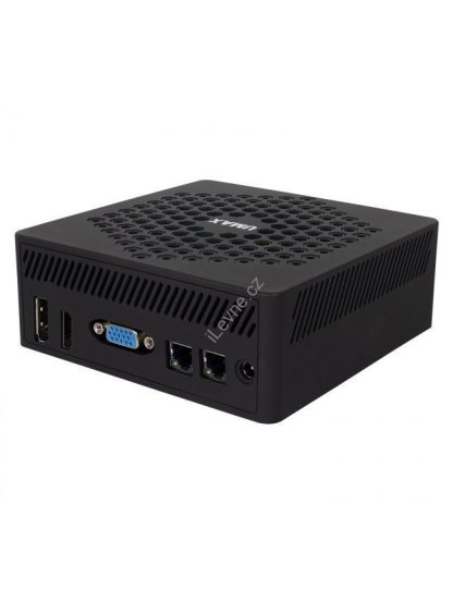 UMAX Mini PC U-Box N10 Pro/ N100/ 8GB/ 256GB SSD/ HDMI/ VGA/ DP/ 4x USB 3.0/ BT/ Wi-Fi/ 2x LAN/ W11 Pro