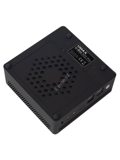 UMAX Mini PC U-Box N10 Pro/ N100/ 8GB/ 256GB SSD/ HDMI/ VGA/ DP/ 4x USB 3.0/ BT/ Wi-Fi/ 2x LAN/ W11 Pro