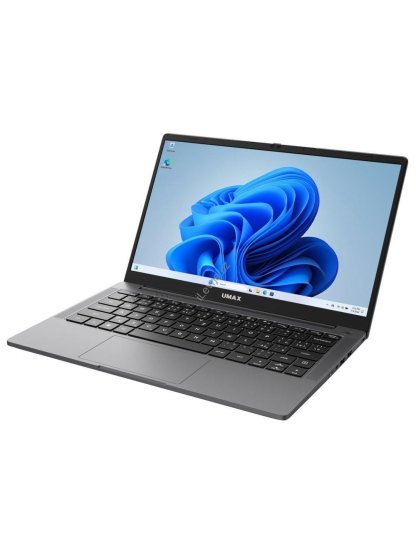 UMAX notebook VisionBook 14WN Plus/ 14,1" IPS/ 1920x1080/ N100/ 8GB/ 256GB SSD/ HDMI/ USB-C/ 3x USB 3.0/ W11 Pro/ šedý