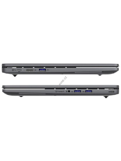 UMAX notebook VisionBook 14WN Plus/ 14,1" IPS/ 1920x1080/ N100/ 8GB/ 256GB SSD/ HDMI/ USB-C/ 3x USB 3.0/ W11 Pro/ šedý