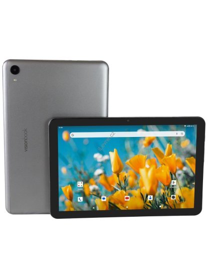 UMAX tablet PC VisionBook 10T LTE/ 10,1" IPS/ 1920x1200/ T610/ 4GB/ 64GB Flash/ USB-C/ slot SD/ Android 12/ šedý