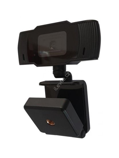 UMAX webkamera Webcam W5/ 5MP HD 2592x1944/ 1/4" CMOS/ mikrofon/ držák/ Plug and Play/ Autofocus/ USB 2.0/ 1,5 m/ černá