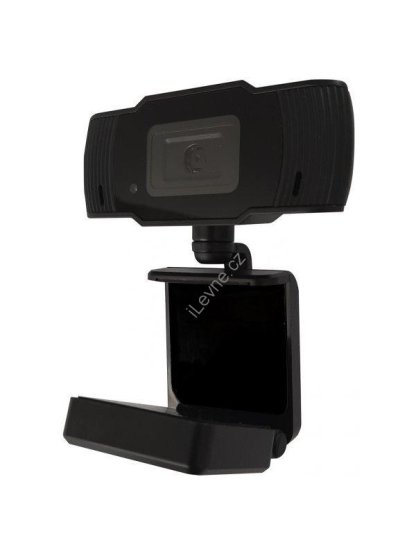 UMAX webkamera Webcam W5/ 5MP HD 2592x1944/ 1/4" CMOS/ mikrofon/ držák/ Plug and Play/ Autofocus/ USB 2.0/ 1,5 m/ černá