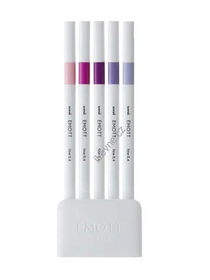 UNI EMOTT liner sada č.7, FLORAL, 5 ks, mix barev