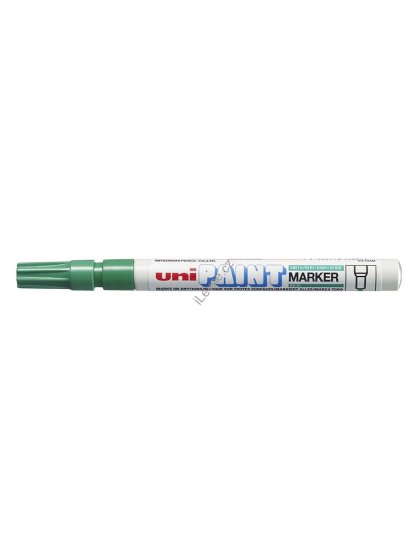 UNI PX-21 lakový popisovač, 0,8 - 1,2 mm, zelený