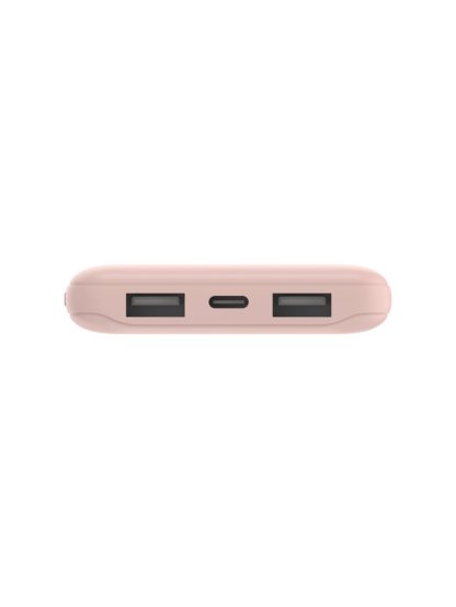 USB-C PowerBanka, 10000mAh, růžová