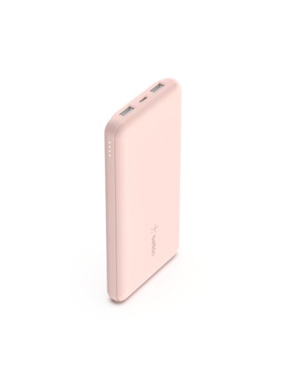 USB-C PowerBanka, 10000mAh, růžová