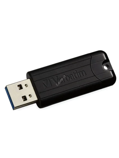 VERBATIM Flash disk Store 'n' Go PinStripe/ 32GB/ USB 3.2/ černá