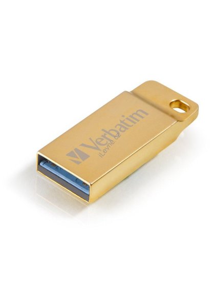 VERBATIM Store 'n' Go Metal Executive 32GB USB 3.0 zlatá