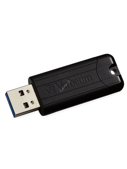 VERBATIM Store 'n' Go PinStripe 128GB USB 3.0 černá