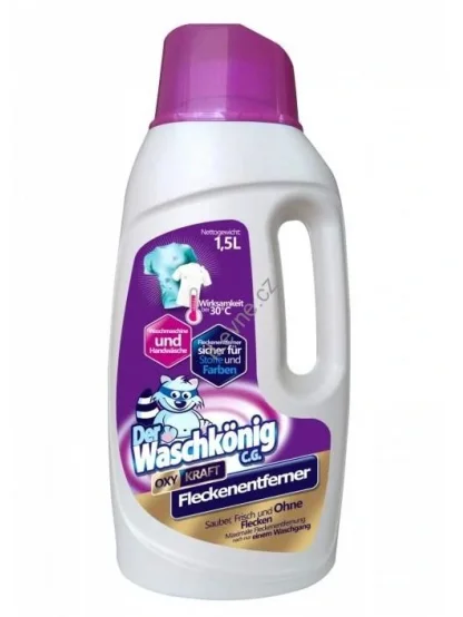 Waschkonig Oxy Kraft tekutý odstraňovač skvrn - 1500ml
