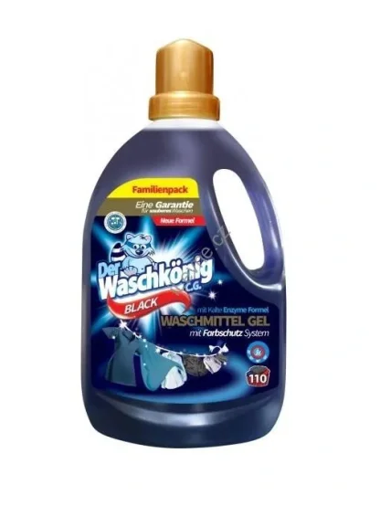 WaschKönig prací gel Black 110 dávek 3,3 l