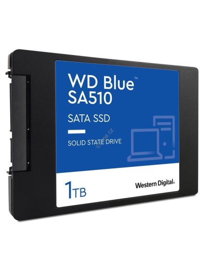 WD SSD BLUE SA510 1TB / WDS100T3B0A / SATA III / Interní 2,5" / 7mm