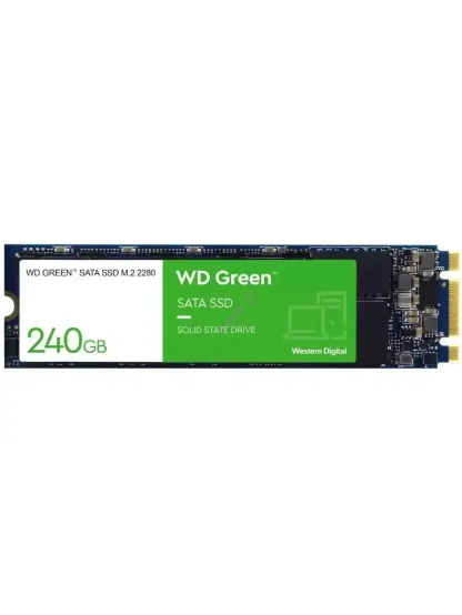 WD SSD GREEN 240GB / WDS240G3G0B / M.2 SATA III / Interní / 2280
