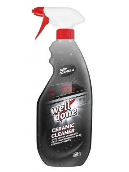 Well Done Čistič sklokeramických desek 750ml rozprašovač