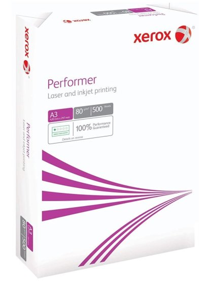 Xerox papír PERFORMER A3/ bílý, 80g/m, balení 500 listů