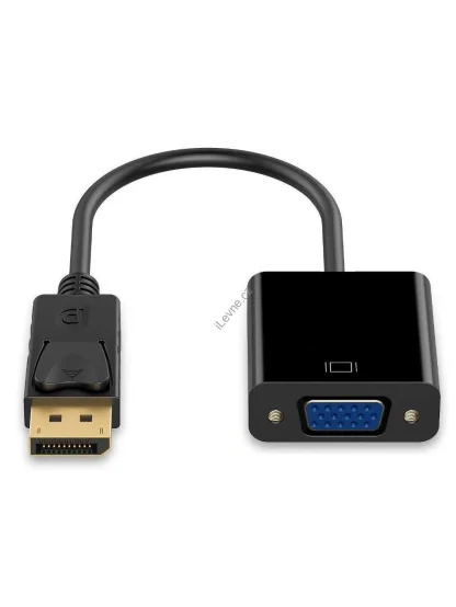 XtendLan Adaptér DisplayPort (M) na VGA (F), 15cm, do 1080p