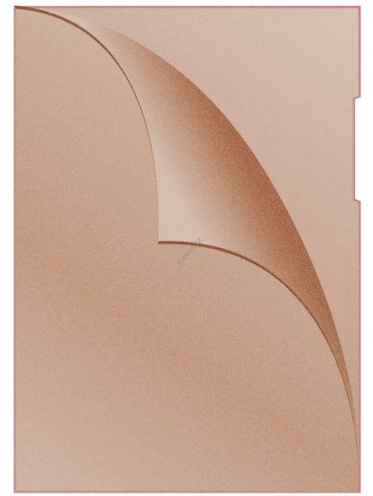zakládací obal, matný A4, L PP, 120 µm, oranžový