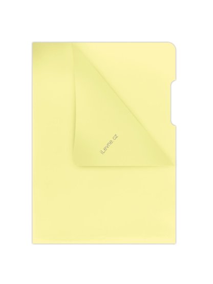 zakládací obal, matný A4, L PP, 120 µm, žlutý