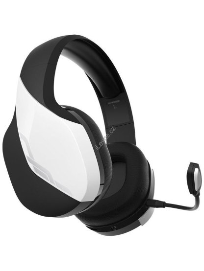 Zalman headset ZM-HPS700W / herní / náhlavní / bezdrátový / 50mm měniče / 3,5mm jack / bíločerný