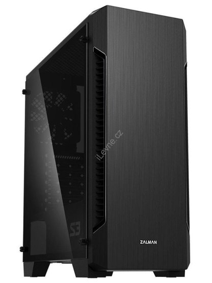 Zalman skříň S3 TG / Middle tower / ATX / USB 3.0 / USB 2.0 / temperované sklo